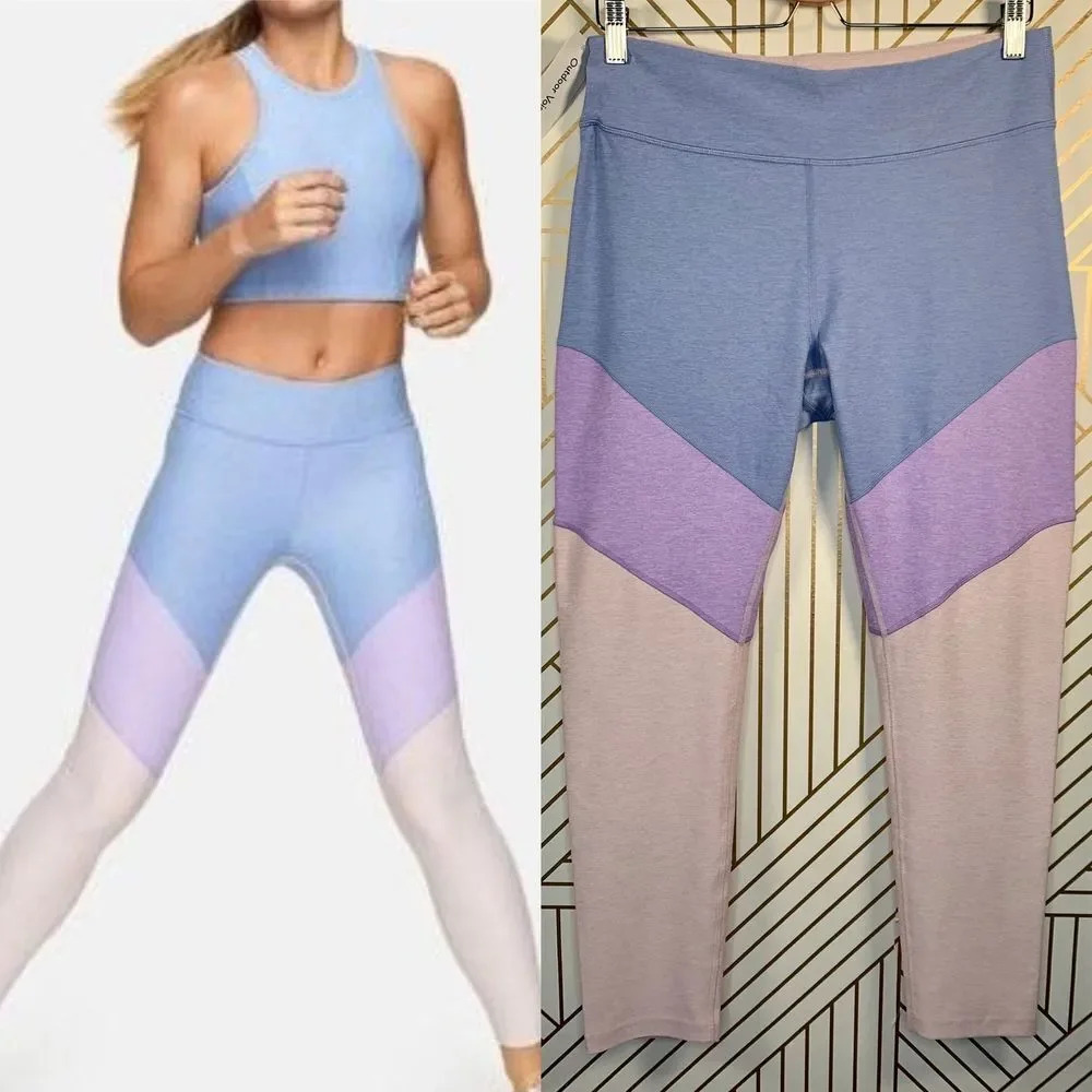 Outdoor Voices 7/8 Springs Leggings in‎ Blue Purple